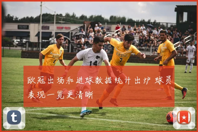 欧冠出场和进球数据统计出炉 球员表现一览更清晰