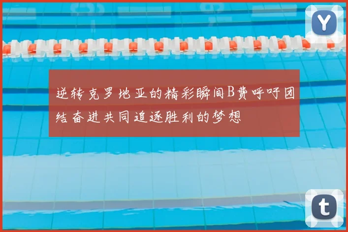 逆转克罗地亚的精彩瞬间B费呼吁团结奋进共同追逐胜利的梦想