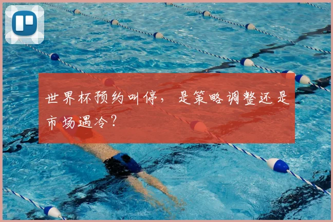 世界杯预约叫停，是策略调整还是市场遇冷？