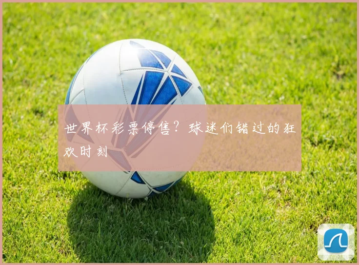 世界杯彩票停售？球迷们错过的狂欢时刻