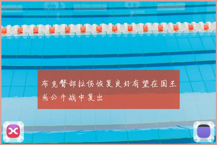 布克臀部拉伤恢复良好有望在国王或公牛战中复出